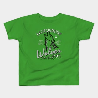 Backcountry Wolves Kids T-Shirt